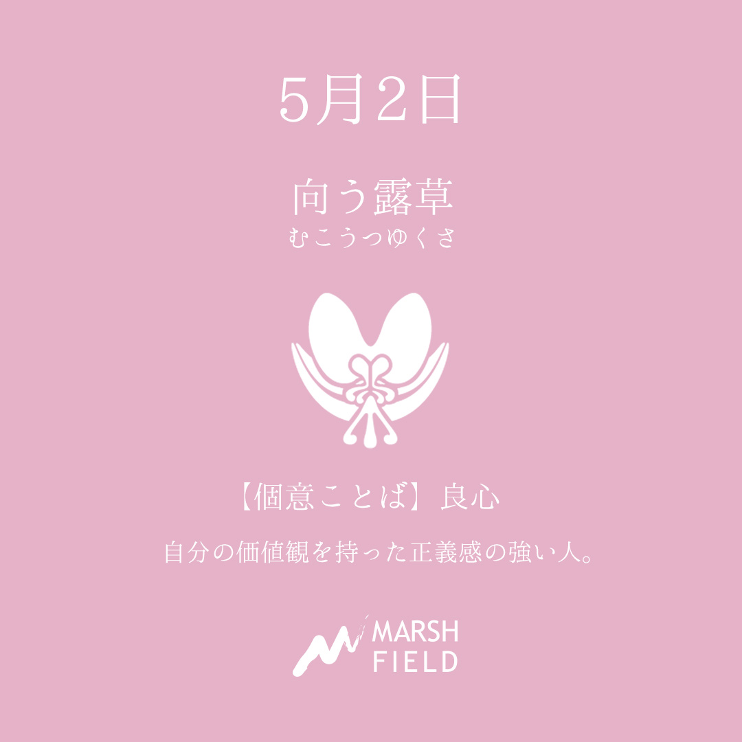 マーシュの日めくりごよみ✾5月2日