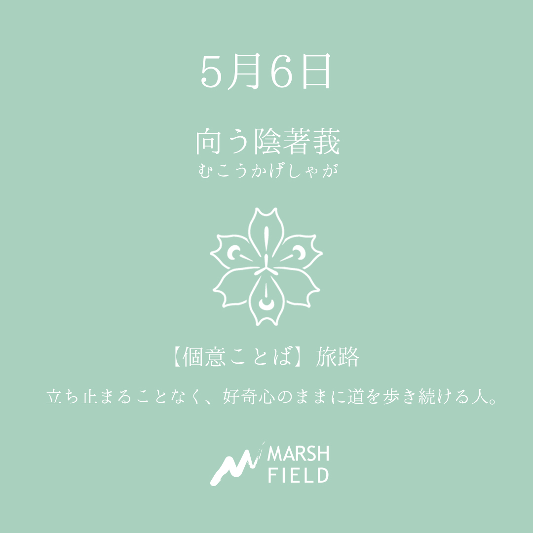 マーシュの日めくりごよみ✾5月6日