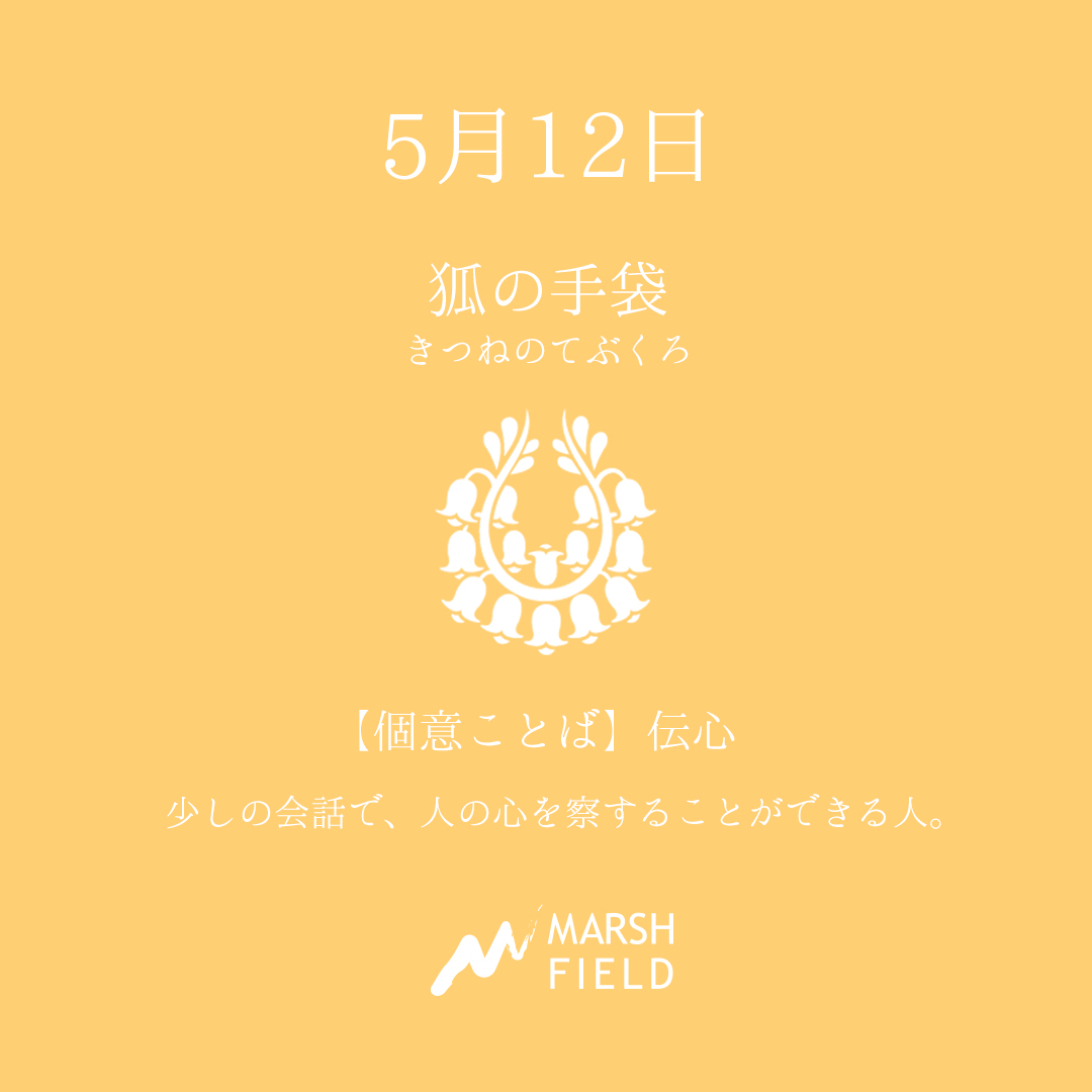 マーシュの日めくりごよみ✾5月12日