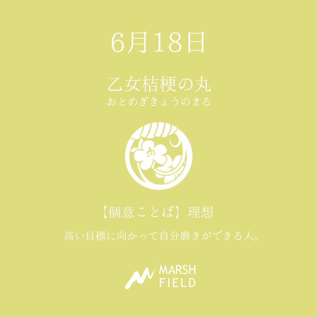 マーシュの日めくりごよみ✾6月18日