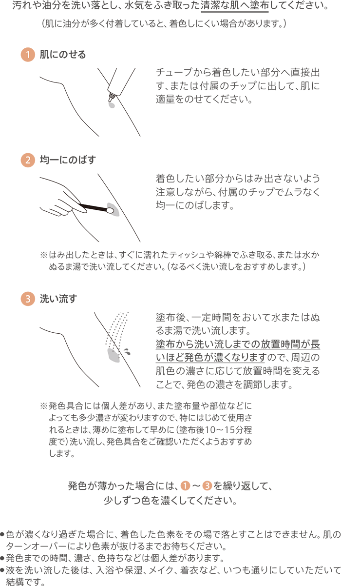 SCカラーキープゲル使用方法
