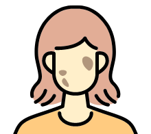 肌の悩みがカバーできない アイコン